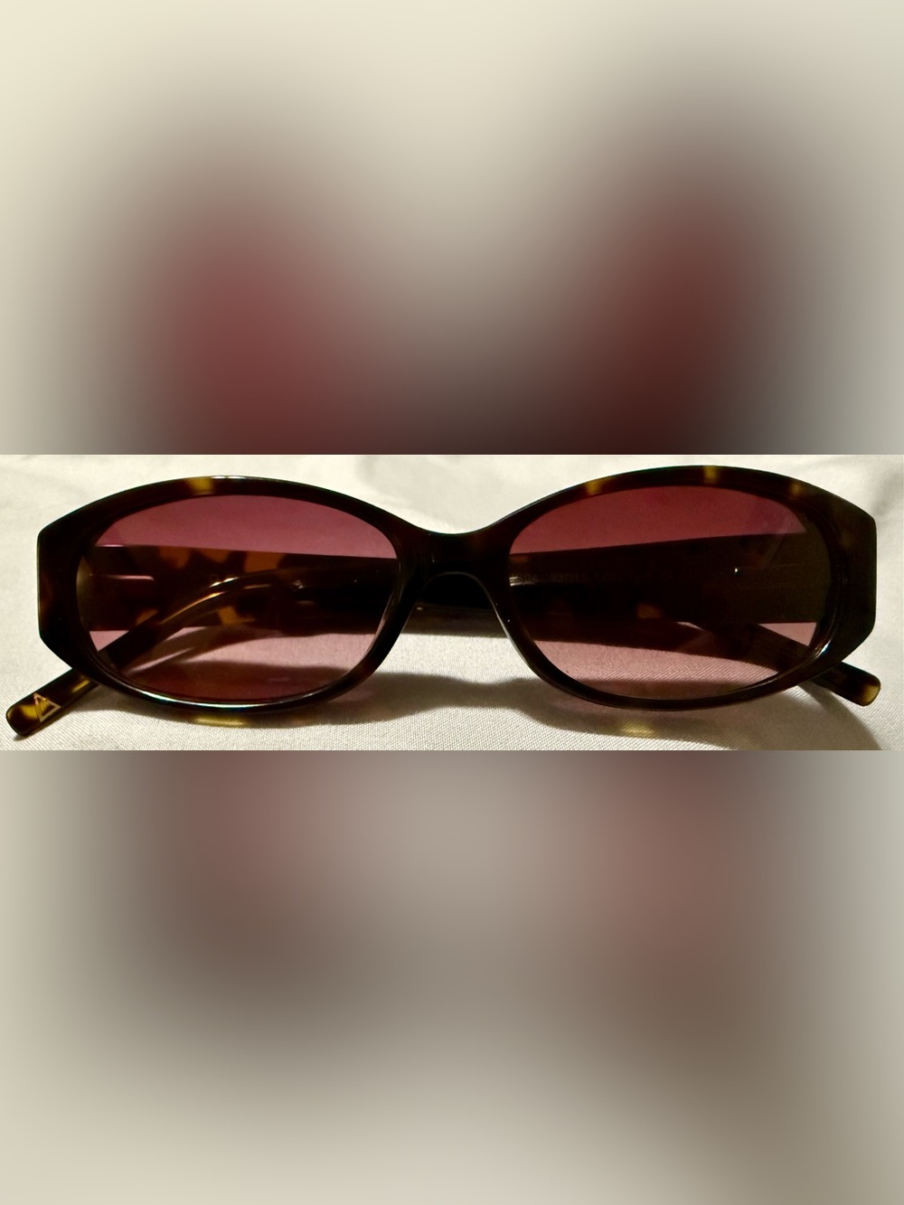 Primary Tortoiseshell Sunglasses with Rose Lenses